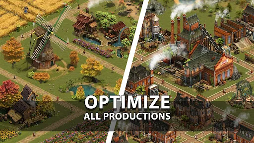 Tangkapan skrin Forge of Empires: Build a City