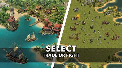 Tangkapan skrin Forge of Empires: Build a City