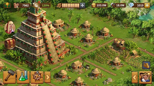 Tangkapan skrin Forge of Empires: Build a City