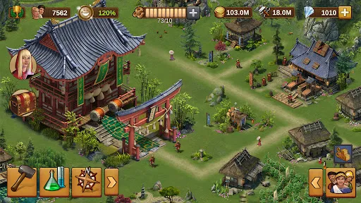 Tangkapan skrin Forge of Empires: Build a City