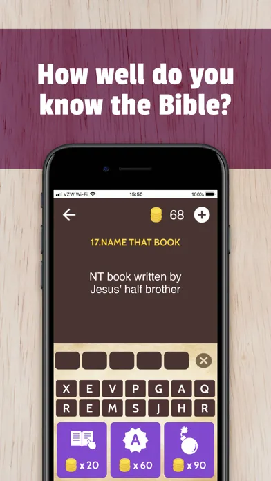 Bible Trivia App Game应用截图