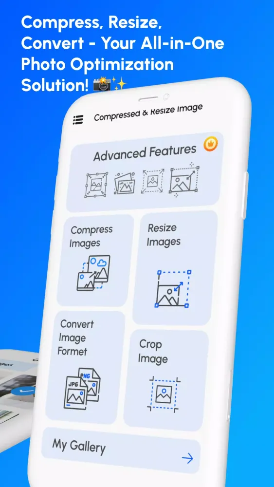 Compress Photos- Image Resizer Screenshots