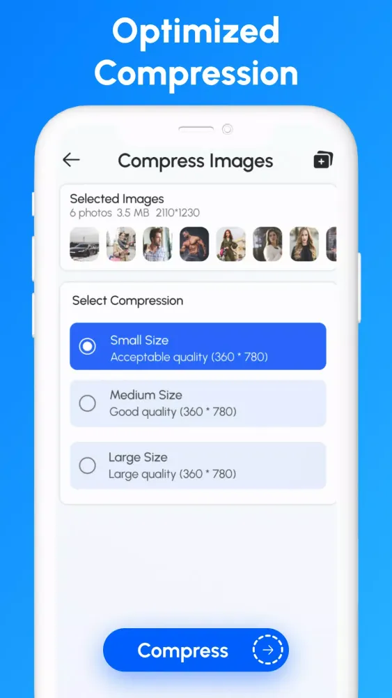 Compress Photos- Image Resizer Screenshots