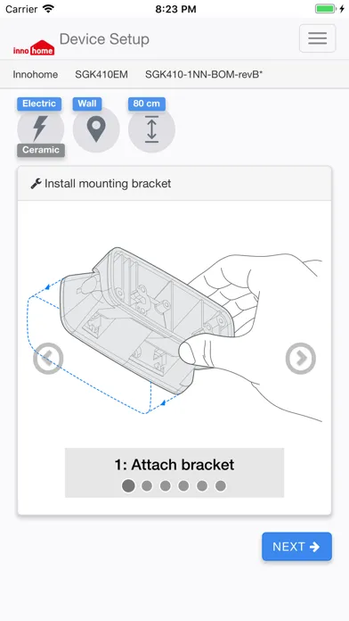 تصاویر Innohome Device Setup