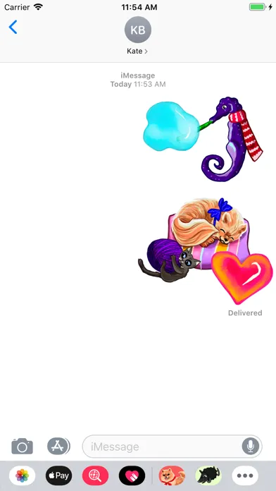 Tangkapan skrin Storybook Stickers