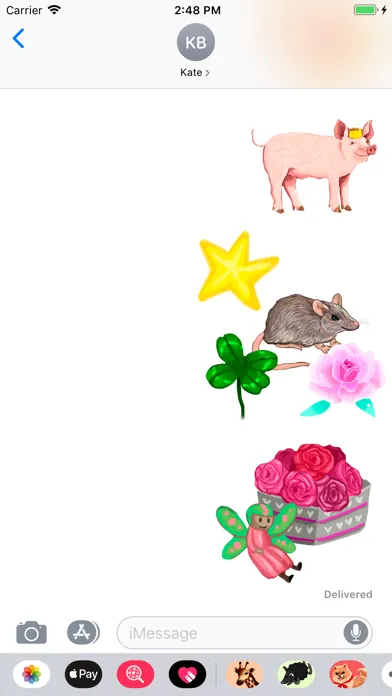 ภาพหน้าจอของ Storybook Stickers 2