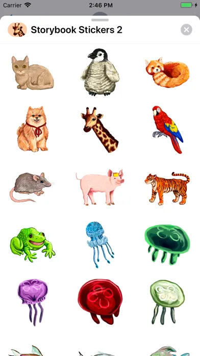 ภาพหน้าจอของ Storybook Stickers 2