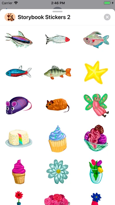 ภาพหน้าจอของ Storybook Stickers 2