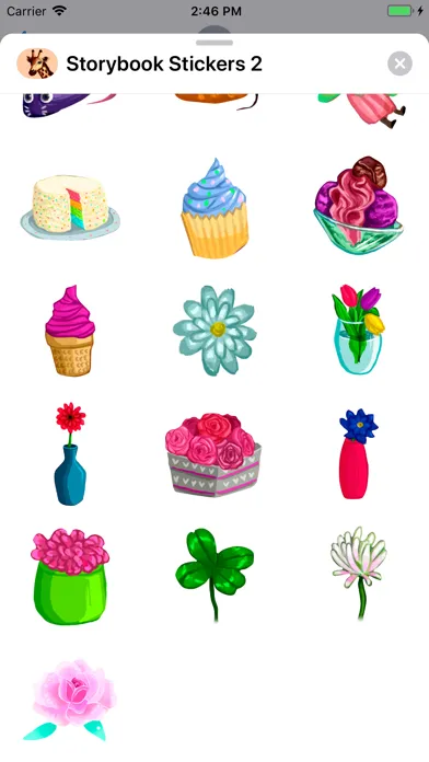 ภาพหน้าจอของ Storybook Stickers 2