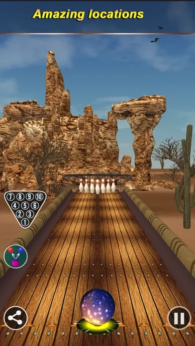 Captures d'écran de Amazing Bowling Paradise