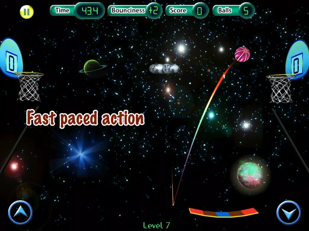 Tangkapan skrin Cosmic Ball FREE iPad 