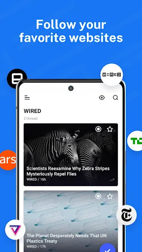 Capturas de tela do Inoreader: News & RSS reader