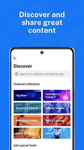 Capturas de tela do Inoreader: News & RSS reader
