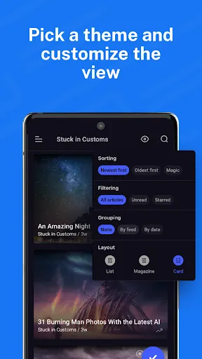Capturas de tela do Inoreader: News & RSS reader