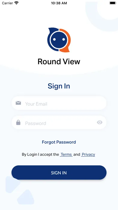 RoundView ‑ Livechat + Chatbot Screenshots
