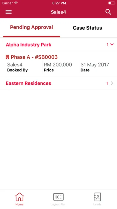 SAM Mobile App スクリーンショット