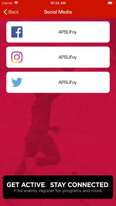Скриншоты APSU University Recreation