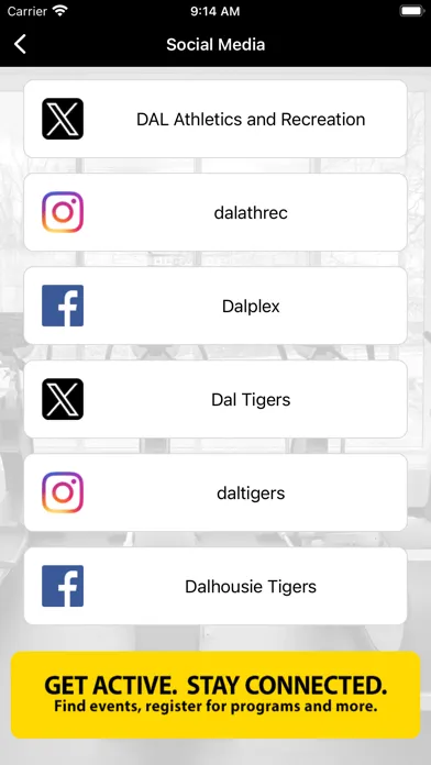 DAL Athletics & Recreation Screenshots