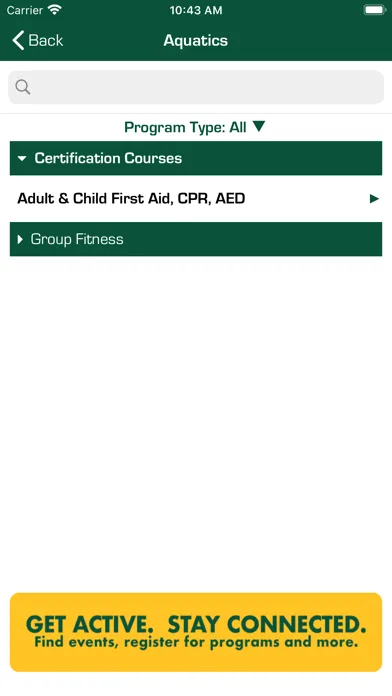 Screenshot di Northern Michigan Rec Sports