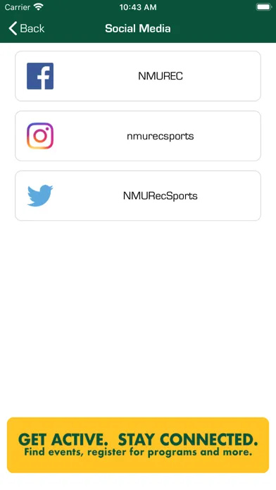 Screenshot di Northern Michigan Rec Sports