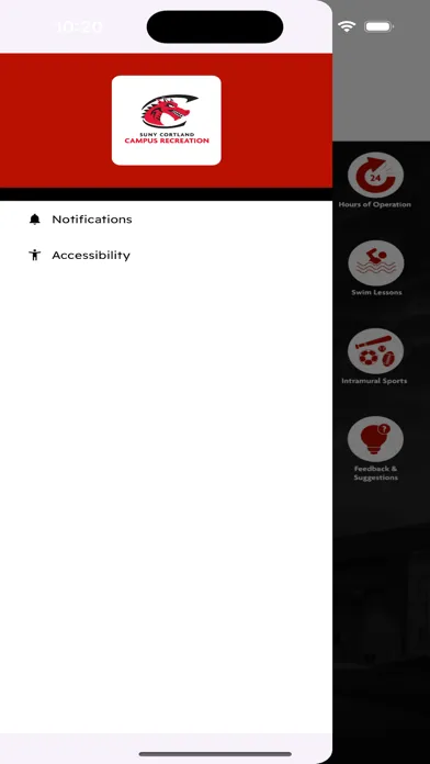 SUNY Cortland Campus Rec 스크린샷