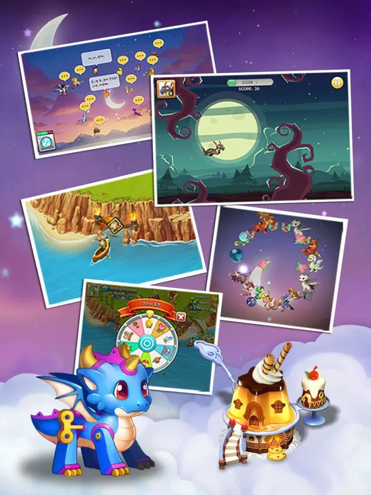 Capturas de pantalla de Dragon Friends :Green Witch iPad 
