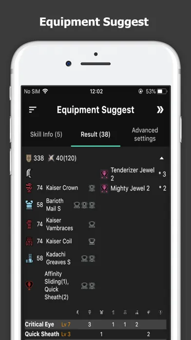 MHR Guide سکرین شاٹس