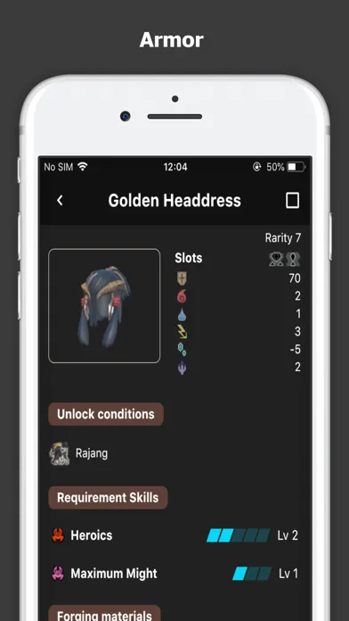 MHR Guide سکرین شاٹس