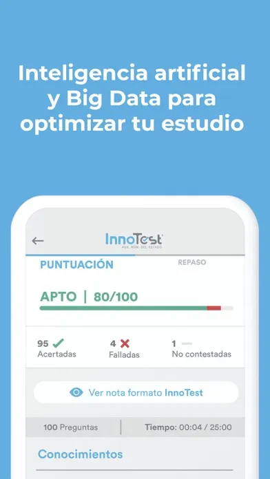 Capturas de tela do InnoTest Auxiliar Adtvo Estado