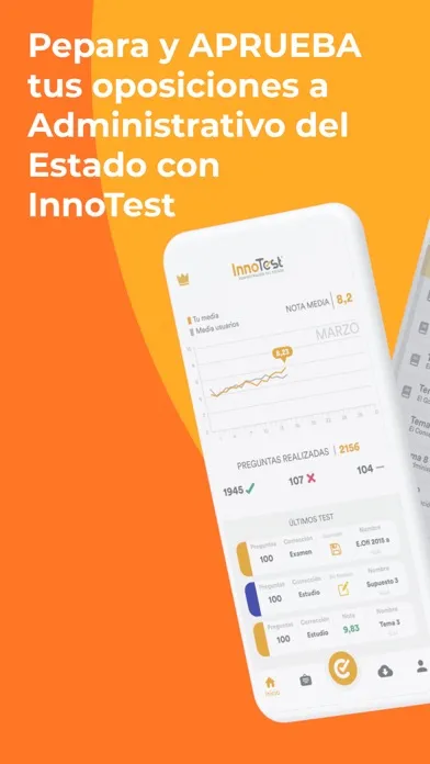 InnoTest Administrativo Estado Screenshots