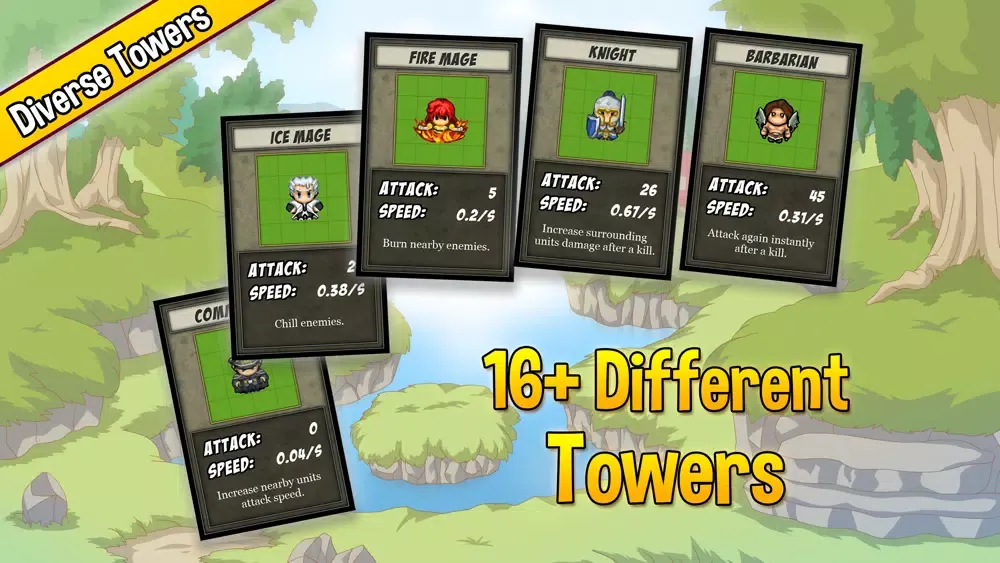 Zrzuty ekranu Innotoria Tower Defense