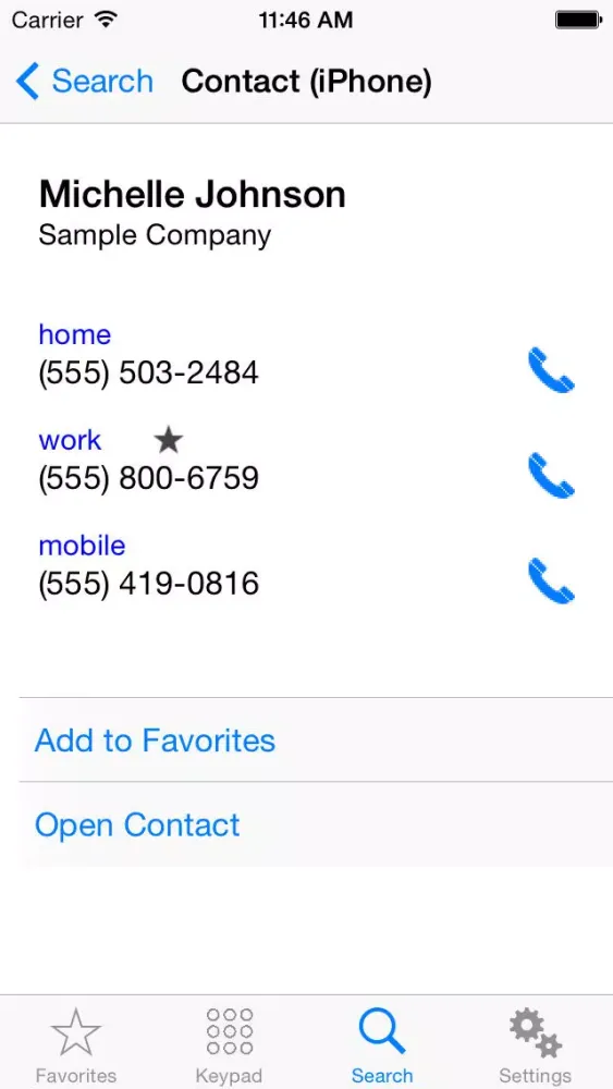 Capturas de tela do Remote Dialer for Cisco