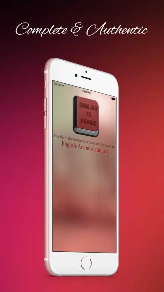 Capturas de pantalla de English to Arabic dictionary