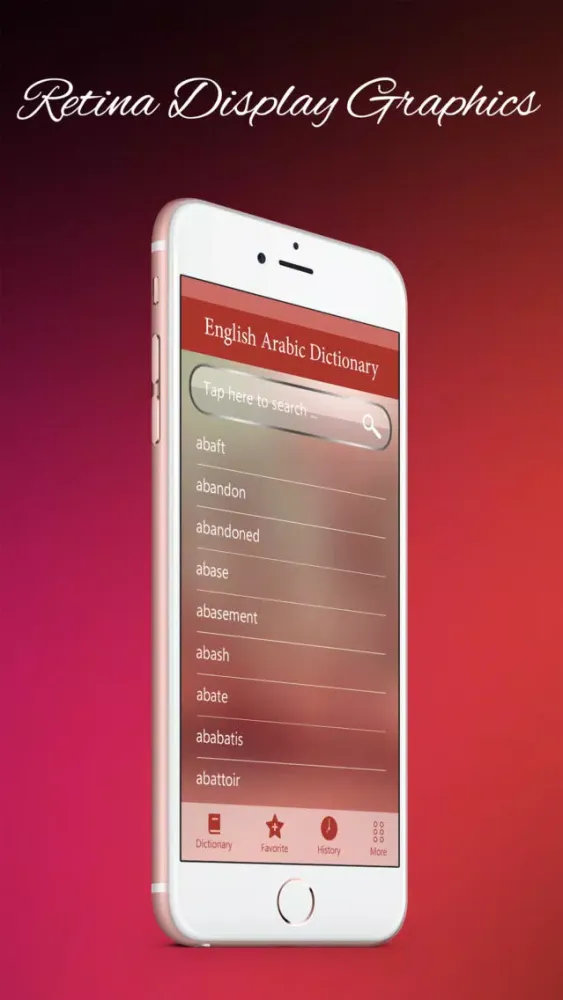 Capturas de pantalla de English to Arabic dictionary