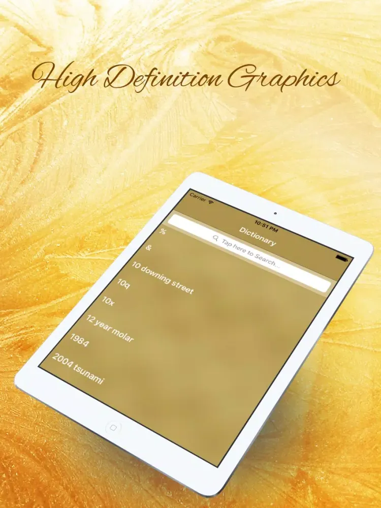 ภาพหน้าจอของ English to Hebrew Dictionary Free iPad 