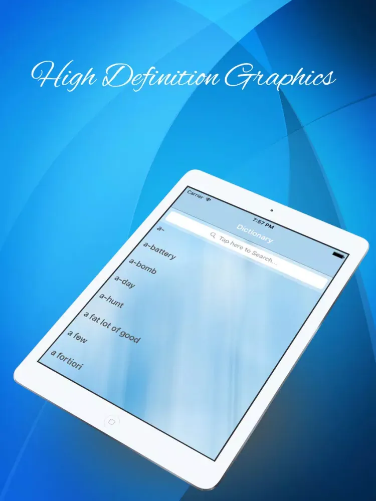 English to Russian dictionary free iPad  سکرین شاٹس