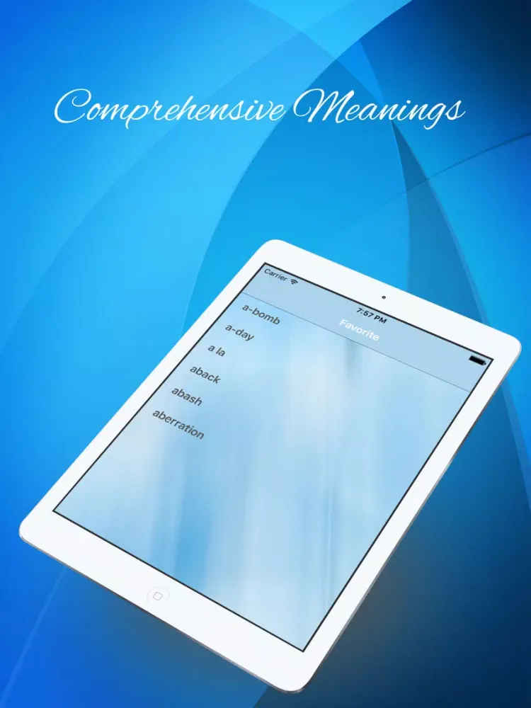 English to Russian dictionary free iPad  سکرین شاٹس