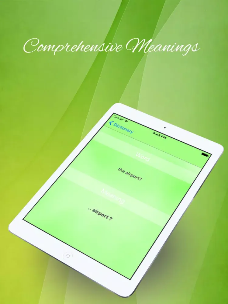 English to Tangalog Dictionary iPad  স্ক্রিনশট