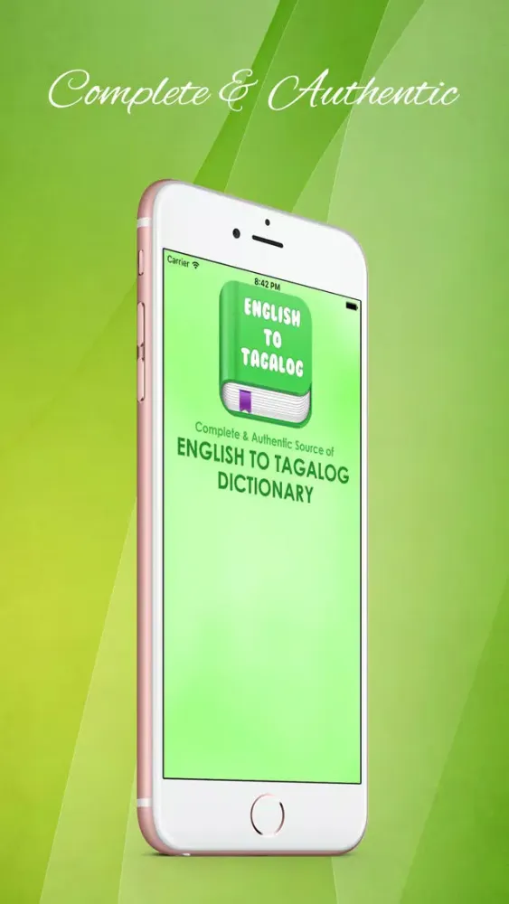English to Tangalog Dictionary স্ক্রিনশট