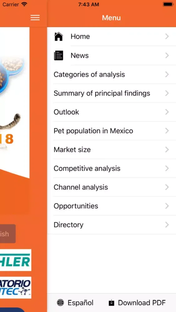 Capturas de pantalla de Pet Food Market