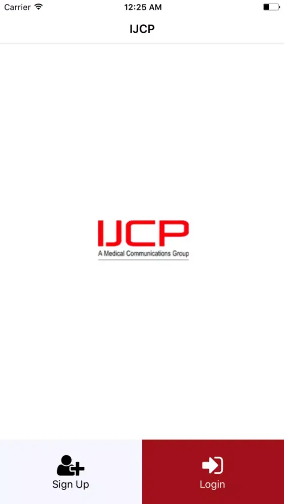 Ảnh chụp màn hình của IJCP Publications
