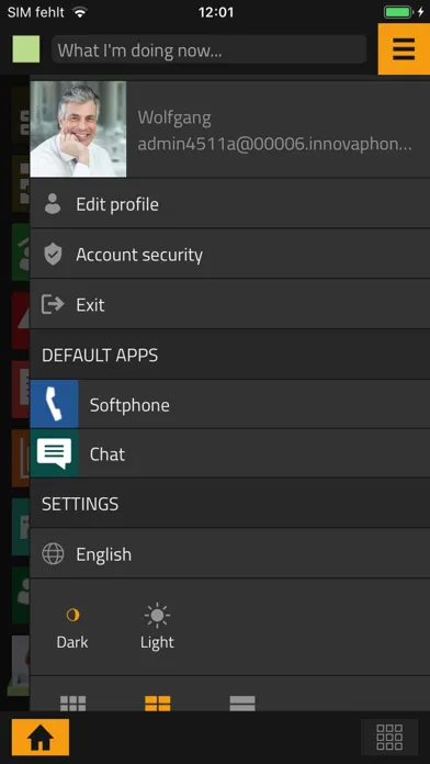 ภาพหน้าจอของ innovaphone myApps 13r2