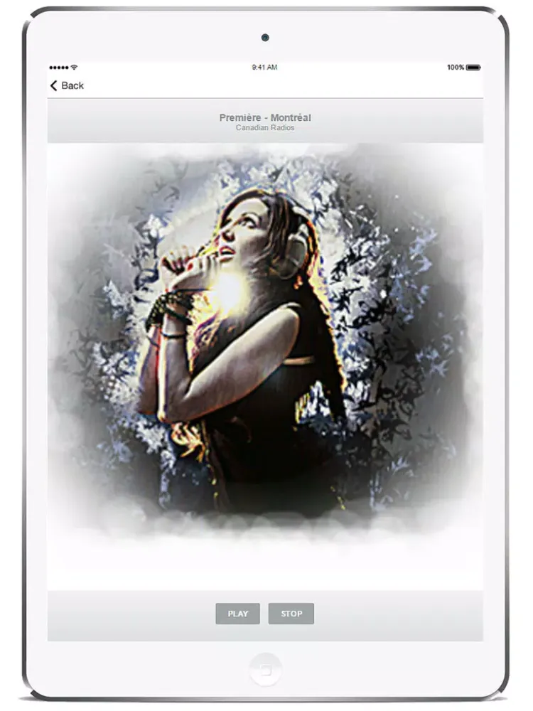Captures d'écran de Canada Radio fm Live iPad 