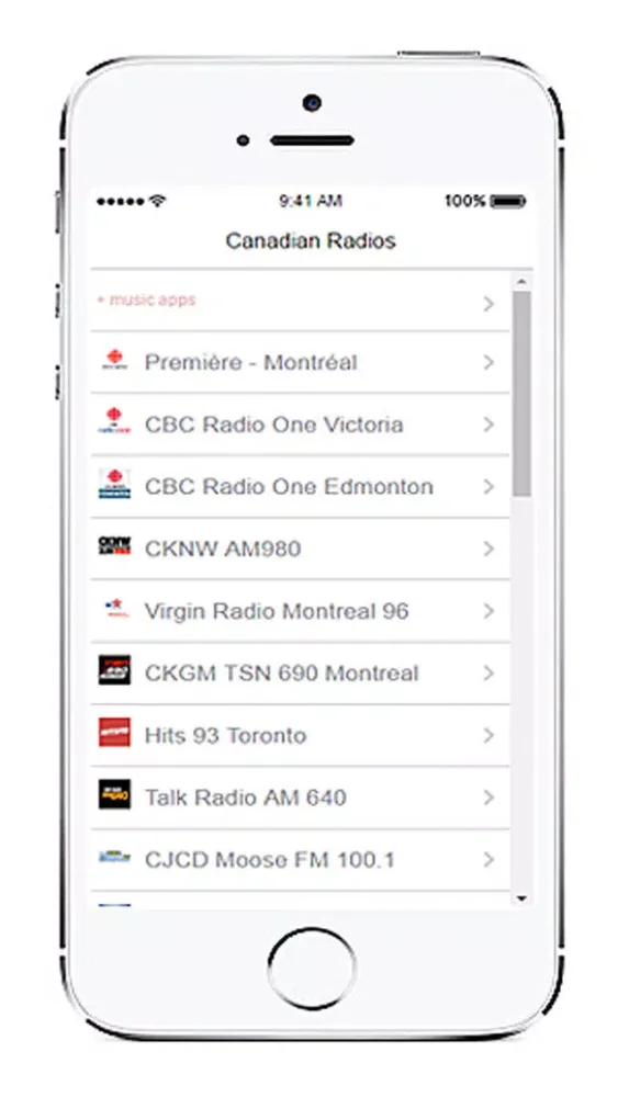 Captures d'écran de Canada Radio fm Live