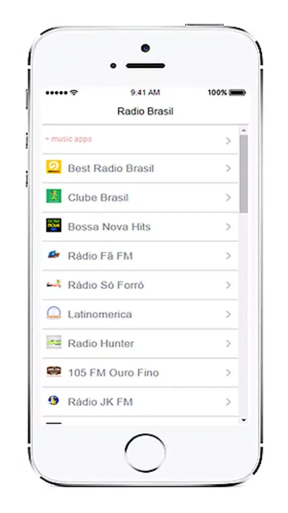 Capturas de pantalla de Radio Brasil FM