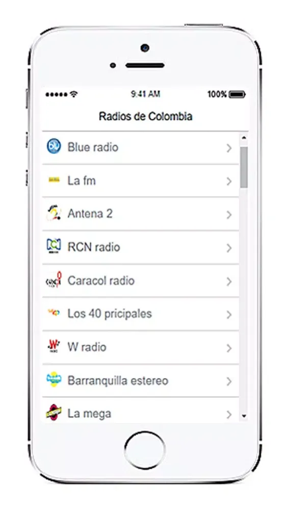 Zrzuty ekranu Emisoras Colombianas en vivo