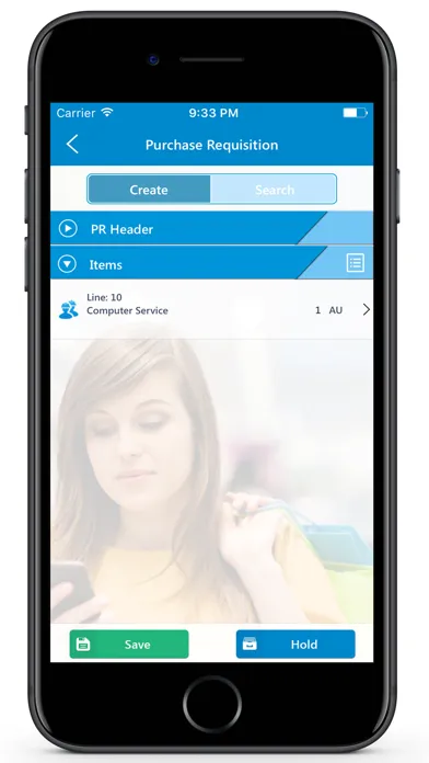 Captures d'écran de mShop -Mobile Purchase Requisition & Shopping Cart