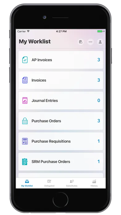mWorklist – SAP Mobile Universal Approvals App应用截图