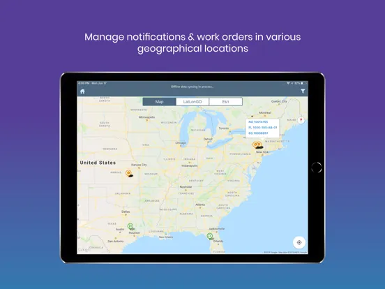 mWorkOrder iPad  Screenshots