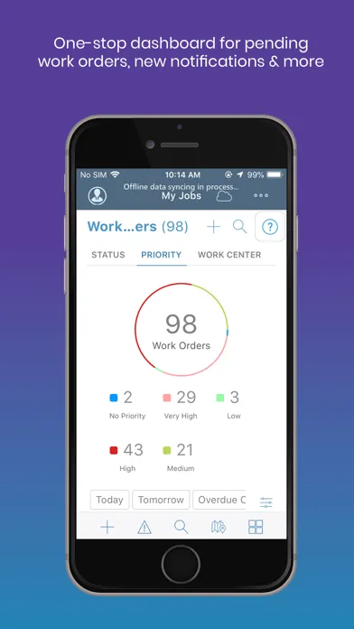 mWorkOrder Screenshots